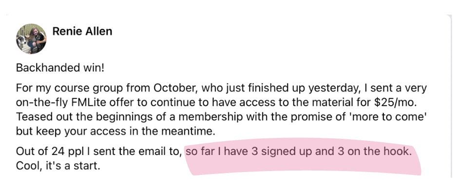 Reine-membership Reine-membership